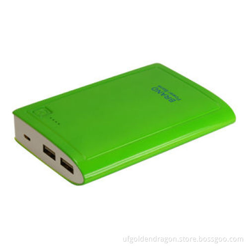 10000mAh dual USB Power Bank for smart phones